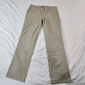TOMMY BAHAMA 'New Sail Away boyfriend' Stretch Cotton Twill Pant Khaki size 4